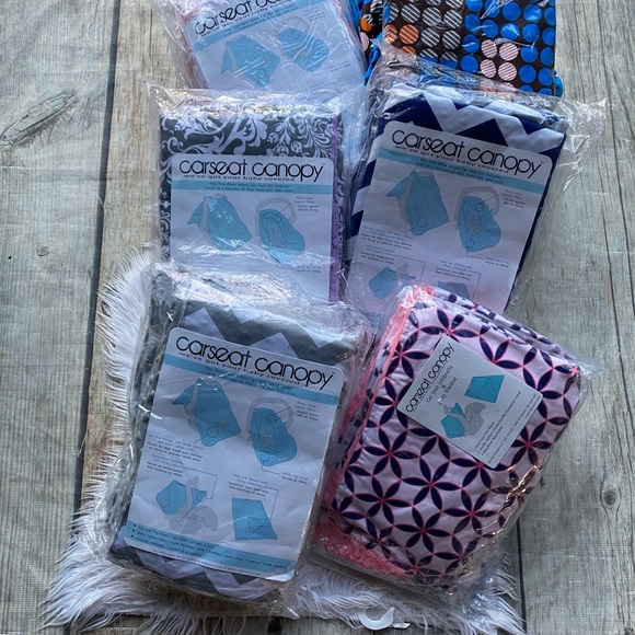 BRAND NEW FIVE PIECE CAR SEAT COVER/CANOPY- - Picture 7 of 7